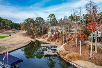 This stunning 4-bedroom, 4.5-bath lakefront home on the Richland on Harbor Club Golf and Country Club in Georgia - for sale on GolfHomes.com, golf home, golf lot