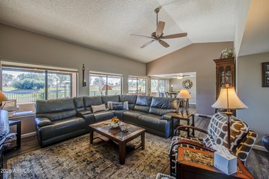 MUST SEE....View of lake and golf course from the minute you on Leisure World Country Club in Arizona - for sale on GolfHomes.com, golf home, golf lot