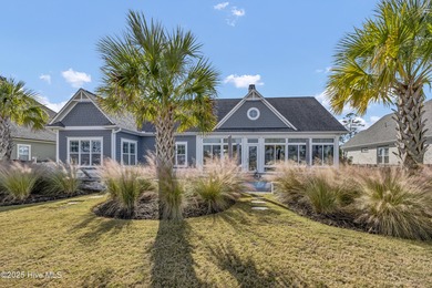 This exceptional home blends refined finishes, thoughtful design on Cape Fear National At Brunswick Forest in North Carolina - for sale on GolfHomes.com, golf home, golf lot