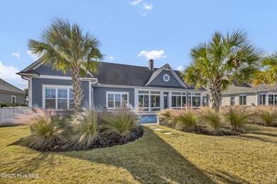 This exceptional home blends refined finishes, thoughtful design on Cape Fear National At Brunswick Forest in North Carolina - for sale on GolfHomes.com, golf home, golf lot