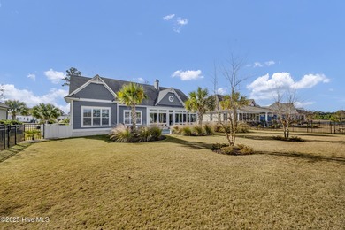 This exceptional home blends refined finishes, thoughtful design on Cape Fear National At Brunswick Forest in North Carolina - for sale on GolfHomes.com, golf home, golf lot