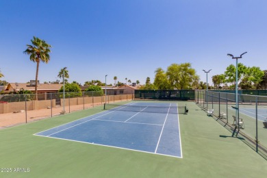 Step into your ideal 55+ lifestyle w/ this 2-bed/2-bath home in on Sun Lakes Country Club in Arizona - for sale on GolfHomes.com, golf home, golf lot
