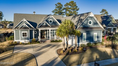 This exceptional home blends refined finishes, thoughtful design on Cape Fear National At Brunswick Forest in North Carolina - for sale on GolfHomes.com, golf home, golf lot