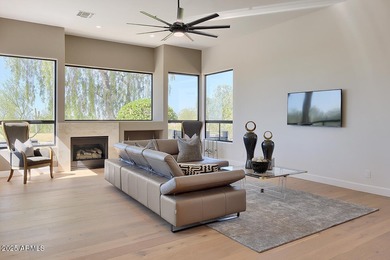 Sophisticated Single-Level Living with Breathtaking City Lights on Ancala Country Club in Arizona - for sale on GolfHomes.com, golf home, golf lot