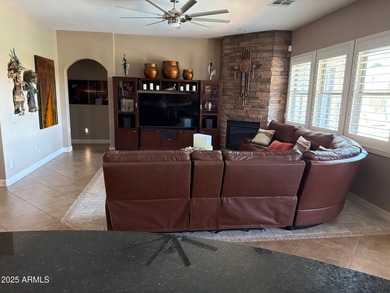 It is obvious that this single level home With LOFT in desirable on Estrella Mountain Ranch Golf Course in Arizona - for sale on GolfHomes.com, golf home, golf lot