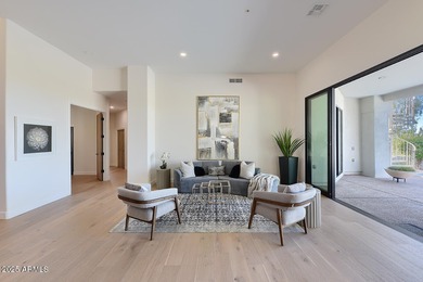 Sophisticated Single-Level Living with Breathtaking City Lights on Ancala Country Club in Arizona - for sale on GolfHomes.com, golf home, golf lot