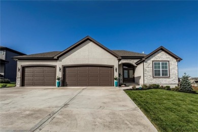 Custom built home with a ton of upgrades! If your looking for a on Heritage Park Golf Course in Kansas - for sale on GolfHomes.com, golf home, golf lot