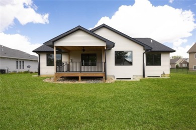 Boasting nearly 3200 finished square feet, this residence in the on Hunters Ridge Golf Course in Iowa - for sale on GolfHomes.com, golf home, golf lot