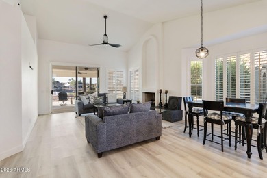 Resort-style living with stunning LAKE, GOLF course, and on Oakwood Golf Club  in Arizona - for sale on GolfHomes.com, golf home, golf lot