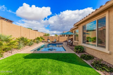 STUNNING SANCTUARY W/ PRIVATE POOL!!! Soak up the sun in this on Poston Butte Golf Club in Arizona - for sale on GolfHomes.com, golf home, golf lot