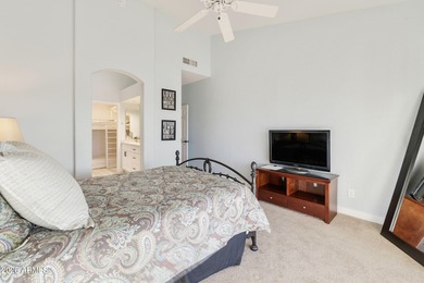 Resort-style living with stunning LAKE, GOLF course, and on Oakwood Golf Club  in Arizona - for sale on GolfHomes.com, golf home, golf lot