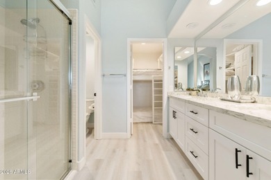 Resort-style living with stunning LAKE, GOLF course, and on Oakwood Golf Club  in Arizona - for sale on GolfHomes.com, golf home, golf lot