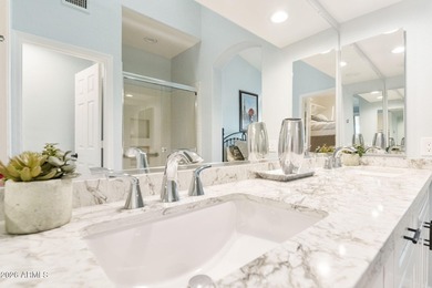 Resort-style living with stunning LAKE, GOLF course, and on Oakwood Golf Club  in Arizona - for sale on GolfHomes.com, golf home, golf lot