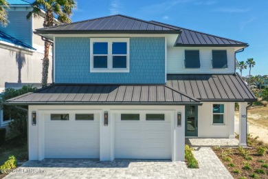 Step into this breathtaking new construction home that blends on The Ocean Course At Hammock Beach Resort in Florida - for sale on GolfHomes.com, golf home, golf lot