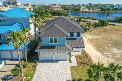 Step into this breathtaking new construction home that blends on The Ocean Course At Hammock Beach Resort in Florida - for sale on GolfHomes.com, golf home, golf lot