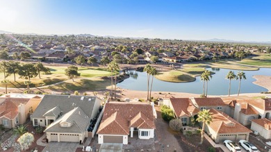 Resort-style living with stunning LAKE, GOLF course, and on Oakwood Golf Club  in Arizona - for sale on GolfHomes.com, golf home, golf lot