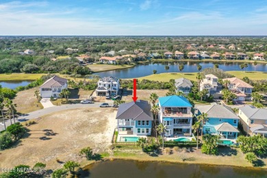 Step into this breathtaking new construction home that blends on The Ocean Course At Hammock Beach Resort in Florida - for sale on GolfHomes.com, golf home, golf lot