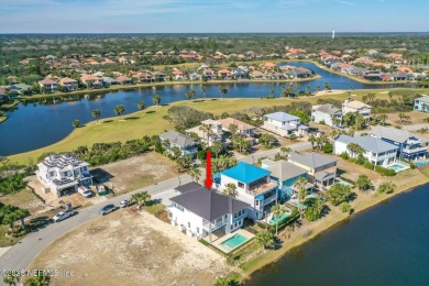 Step into this breathtaking new construction home that blends on The Ocean Course At Hammock Beach Resort in Florida - for sale on GolfHomes.com, golf home, golf lot