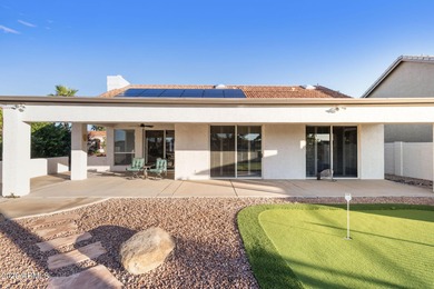 Resort-style living with stunning LAKE, GOLF course, and on Oakwood Golf Club  in Arizona - for sale on GolfHomes.com, golf home, golf lot