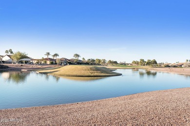 Resort-style living with stunning LAKE, GOLF course, and on Oakwood Golf Club  in Arizona - for sale on GolfHomes.com, golf home, golf lot