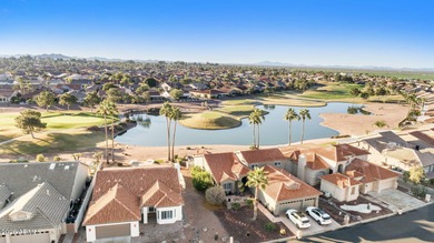 Resort-style living with stunning LAKE, GOLF course, and on Oakwood Golf Club  in Arizona - for sale on GolfHomes.com, golf home, golf lot