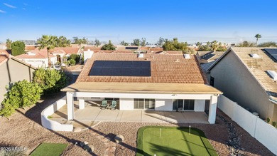 Resort-style living with stunning LAKE, GOLF course, and on Oakwood Golf Club  in Arizona - for sale on GolfHomes.com, golf home, golf lot