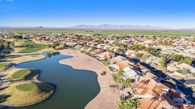 Resort-style living with stunning LAKE, GOLF course, and on Oakwood Golf Club  in Arizona - for sale on GolfHomes.com, golf home, golf lot