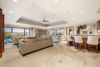 Custom 7,760 SF Home with Panoramic Mountain, Temple & City on St. George Golf Course in Utah - for sale on GolfHomes.com, golf home, golf lot