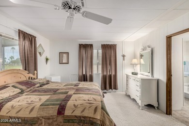 Furnished Well maintained corner lot home with 2 bedrooms 2 on Fountain of the Sun Country Club in Arizona - for sale on GolfHomes.com, golf home, golf lot