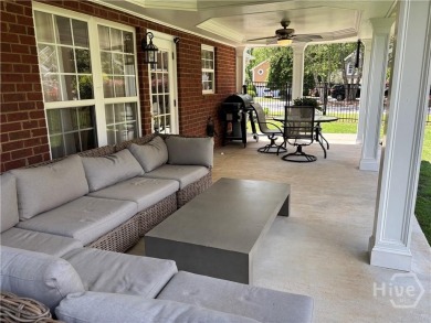 Enjoy life in this beautiful all-brick, low maintenance home in on Jennings Mill Country Club in Georgia - for sale on GolfHomes.com, golf home, golf lot