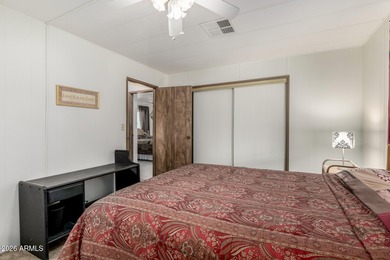 Furnished Well maintained corner lot home with 2 bedrooms 2 on Fountain of the Sun Country Club in Arizona - for sale on GolfHomes.com, golf home, golf lot