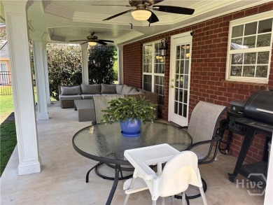 Enjoy life in this beautiful all-brick, low maintenance home in on Jennings Mill Country Club in Georgia - for sale on GolfHomes.com, golf home, golf lot