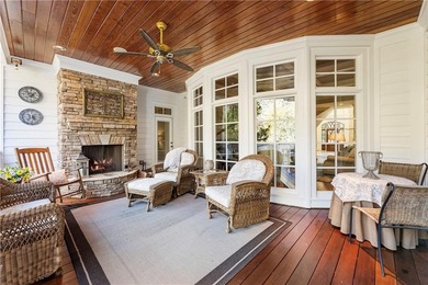 Exceptional custom home on nearly three private acres in the on White Columns Country Club in Georgia - for sale on GolfHomes.com, golf home, golf lot