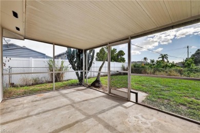 Welcome to this beautifully maintained 3-bedroom, 2-bathroom on San Carlos Golf Club in Florida - for sale on GolfHomes.com, golf home, golf lot