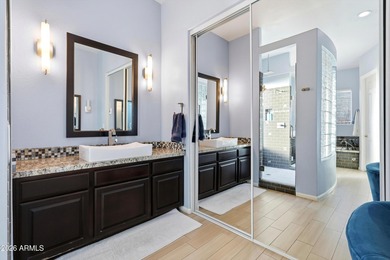 Thoughtfully remodeled by local mid-century modern designers on Wildfire Golf Club in Arizona - for sale on GolfHomes.com, golf home, golf lot