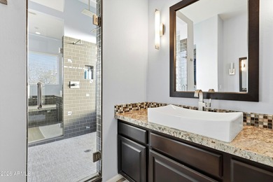 Thoughtfully remodeled by local mid-century modern designers on Wildfire Golf Club in Arizona - for sale on GolfHomes.com, golf home, golf lot