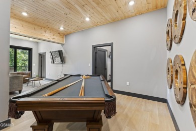 This newly constructed 2,300+ sqft cabin blends sleek modern on Sevierville Golf Club in Tennessee - for sale on GolfHomes.com, golf home, golf lot