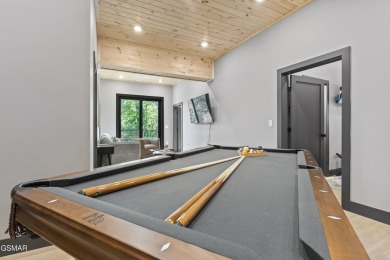 This newly constructed 2,300+ sqft cabin blends sleek modern on Sevierville Golf Club in Tennessee - for sale on GolfHomes.com, golf home, golf lot