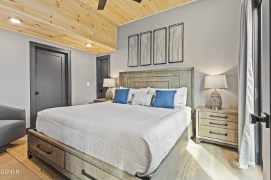 This newly constructed 2,300+ sqft cabin blends sleek modern on Sevierville Golf Club in Tennessee - for sale on GolfHomes.com, golf home, golf lot