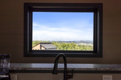 This newly constructed 2,300+ sqft cabin blends sleek modern on Sevierville Golf Club in Tennessee - for sale on GolfHomes.com, golf home, golf lot
