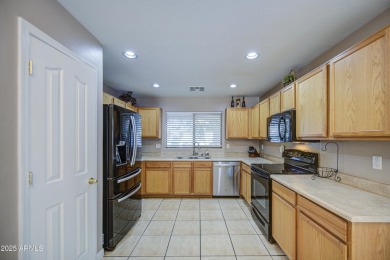 Charming 4-bedroom home in the heart of Queen Creek! This on Las Colinas Golf Club in Arizona - for sale on GolfHomes.com, golf home, golf lot