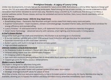 Exquisite, 3bed + office, like-new single-level custom home on Entrada at Snow Canyon in Utah - for sale on GolfHomes.com, golf home, golf lot