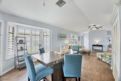 Discover effortless coastal charm in this rare end-unit villa on Rotonda Golf and Country Club The Palms Course in Florida - for sale on GolfHomes.com, golf home, golf lot
