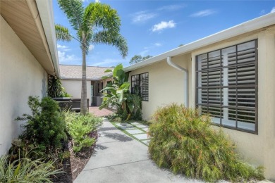 Discover effortless coastal charm in this rare end-unit villa on Rotonda Golf and Country Club The Palms Course in Florida - for sale on GolfHomes.com, golf home, golf lot