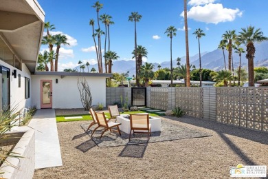 This exquisite 1954 mid-century property is one of the original on Mesquite Golf Club in California - for sale on GolfHomes.com, golf home, golf lot