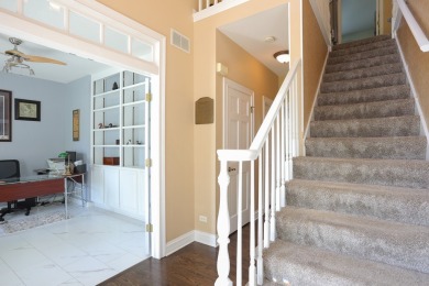 Discover elegance and the perfect home for entertaining in this on Boulder Ridge Country Club in Illinois - for sale on GolfHomes.com, golf home, golf lot