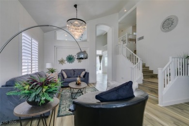 Beautifully upgraded 3-bed, 3-bath home in the guard-gated on Rhodes Ranch Golf Club in Nevada - for sale on GolfHomes.com, golf home, golf lot