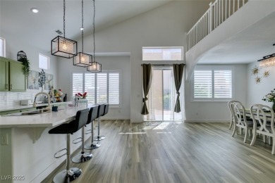 Beautifully upgraded 3-bed, 3-bath home in the guard-gated on Rhodes Ranch Golf Club in Nevada - for sale on GolfHomes.com, golf home, golf lot