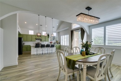 Beautifully upgraded 3-bed, 3-bath home in the guard-gated on Rhodes Ranch Golf Club in Nevada - for sale on GolfHomes.com, golf home, golf lot