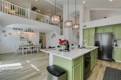 Beautifully upgraded 3-bed, 3-bath home in the guard-gated on Rhodes Ranch Golf Club in Nevada - for sale on GolfHomes.com, golf home, golf lot